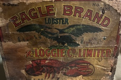 1920 s Lobster Crate Box 16x12x10 Very Sturdy Excellent Condition