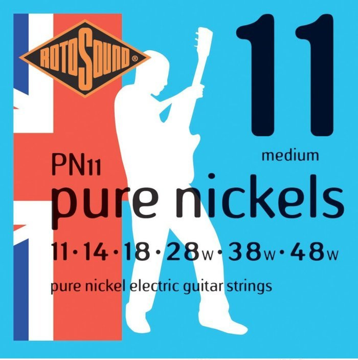 Rotosound PN11 Pure Nickels Nickel Electric strings 11-48