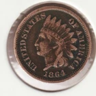 US Rare Old West 1864 Indian Head Penny Coin Collection Civil War Shield Cent 🔥