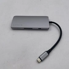 Satechi 8-in-1 USB-C Hub V3 with 8K HDMI, 100W PD, USB, SD, Ethernet ST-P8KEM