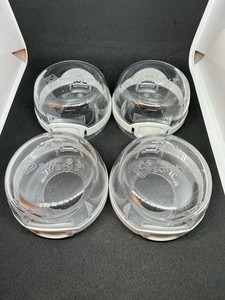 Safety 1st Clear View Stove Knob Covers 4 Pack Clear Child Safety Open Box