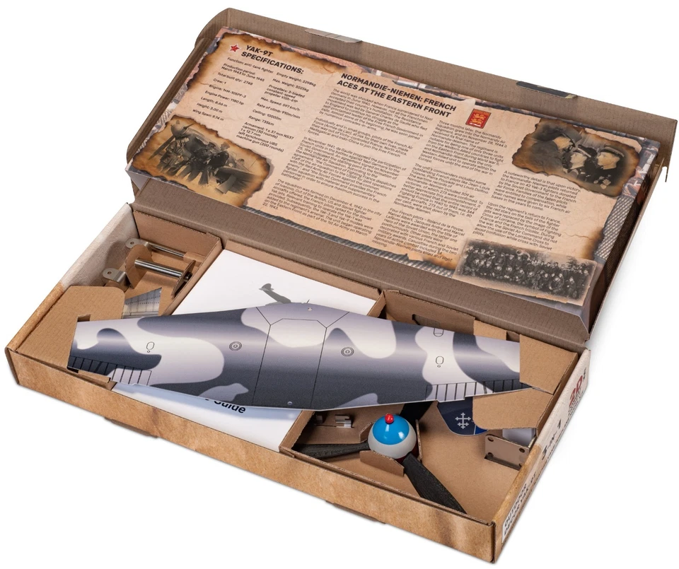 Yak9 WWII Fighter Handcrafted Stainless Steel Weathervane DIY Aircraft Kit PROMO - Image 3 of 4