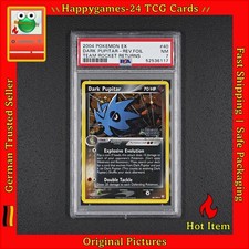PSA 7 - Dark Pupitar - Pokemon Karte 40/109 Reverse EX Team Rocket Returns /T79