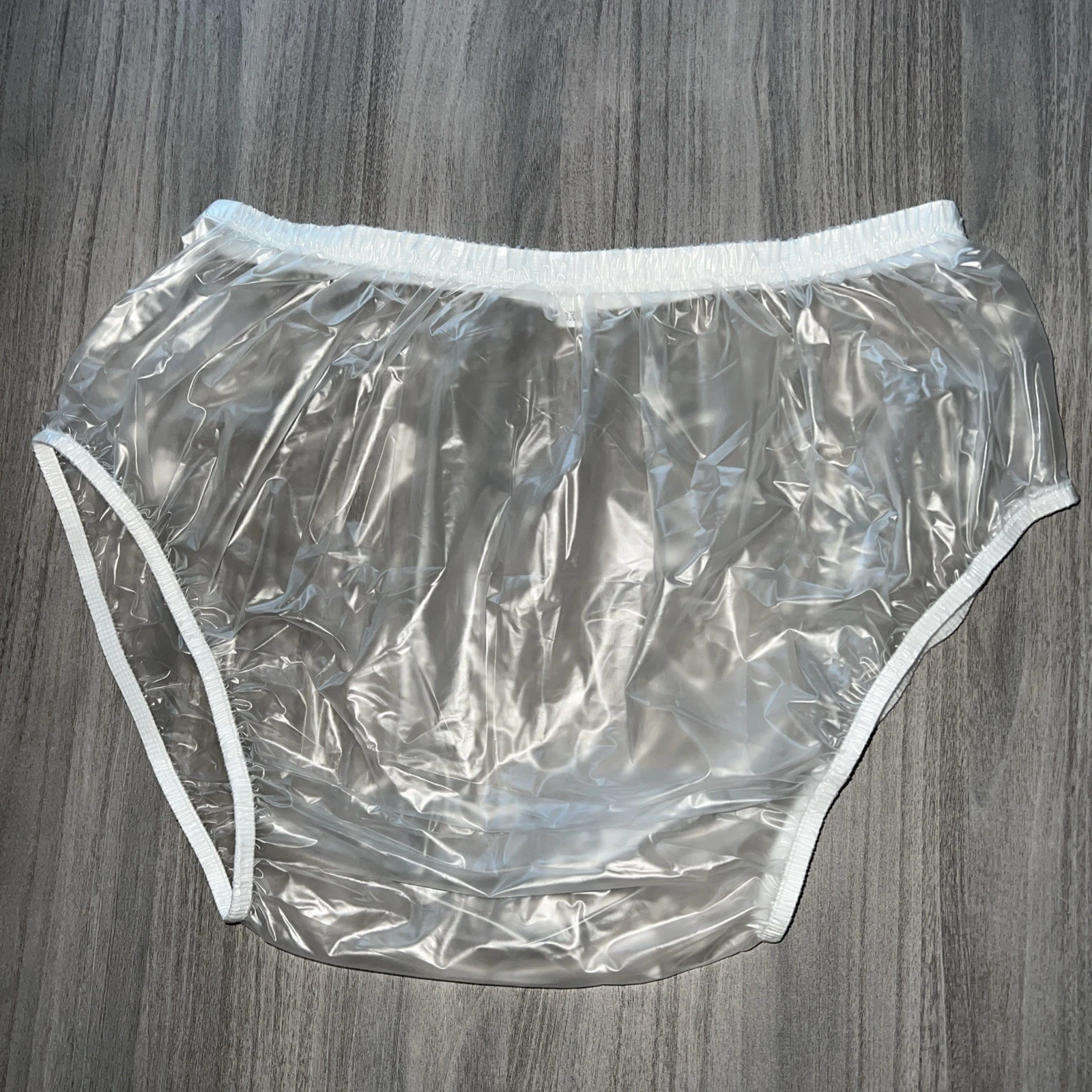 Plastic Pants 3XL. Feels Like Stretchy Latex Rubber. High Quality