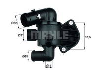 Mahle TI 33 87 Thermostat, KüHlmittel FüR VW Jetta IV (162, 163, AV3, AV2)