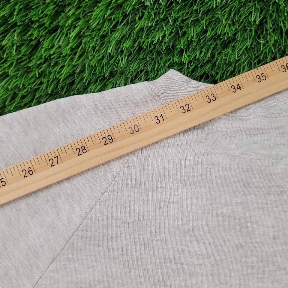 Sudadera Vintage Años 80 Divertida Humor Pescador XL 23x25 Gris Foto 4 de 4