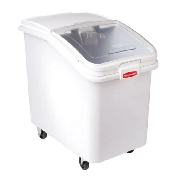 Rubbermaid Commercial Fg360388wht Ingredient Bin Mobile Bulk Storage, White, - Image 2 of 4