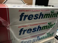 (12) Unit/Tube Fresh Mint Toothpaste  6.4oz Per Container.