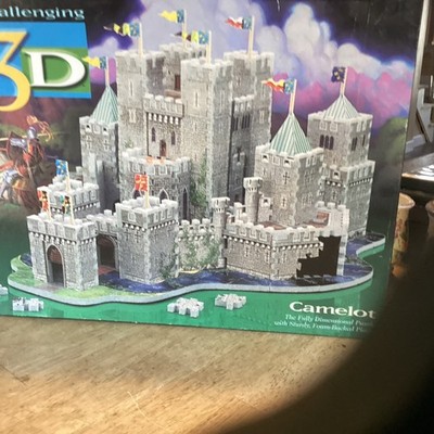 Puzz 3D Camelot Castle 3D Puzzle by Wrebbit / Hasbro Complete | eBay