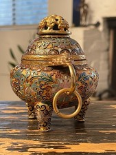 景泰蓝香炉| eBay