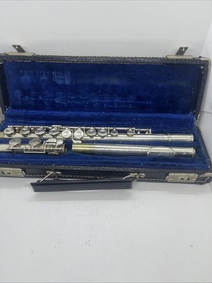 Vintage MARTIN ELKHART INDIANA IMPERIAL Flute 254515 Look | eBay