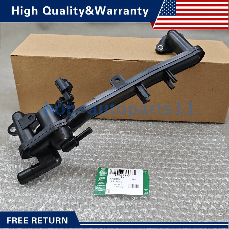 Coolant Pipe w/ Sensor For 2010-2017 Land Rover Range Rover LR018273 !US Foto 2 de 4