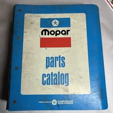 1974 Mopar Chrysler Plymouth Dodge Passenger Car Dealer Parts Catalog DAMAGED