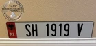 EURO STYLE TAG BMW European license plate, ANY TEXT, CUSTOM, ALBANIA