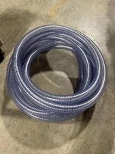 NOS BARDUC PVC CLEAR PHARMA/FOOD GRADE Hose ID: 40MM OD: 50MM APPROX 46'