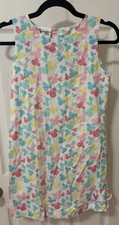 Walt Disney World Kids VTG Dress Size Large Minnie Mouse All Over Print Colorful