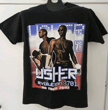 Vintage Usher Evolution 8701 US 2002 tour rap tee style Size Large