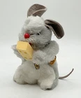Vintage MAX CARL 686 ,, WIND UP MOUSE WITH CHEESE,, UNUSED FROM STOCK