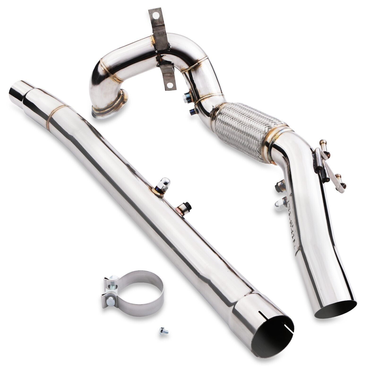 Downpipe 76mm Golf 7 R Leon 3 Cupra Audi S3 échappement