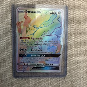 darkrai gx pokemon card value Amazon.com: Pokemon Darkrai-GX - 158/147 - Secret Rare