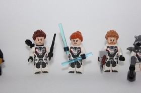 LEGO Marvel minifigures 10 total from sets 76124 76126 76030 Thor Rocket Ant-man