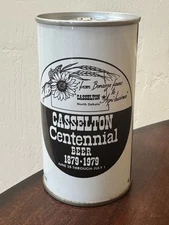 1979 Casselton Centennial - North Dakota  - Empty Beer Can Bottom Opened