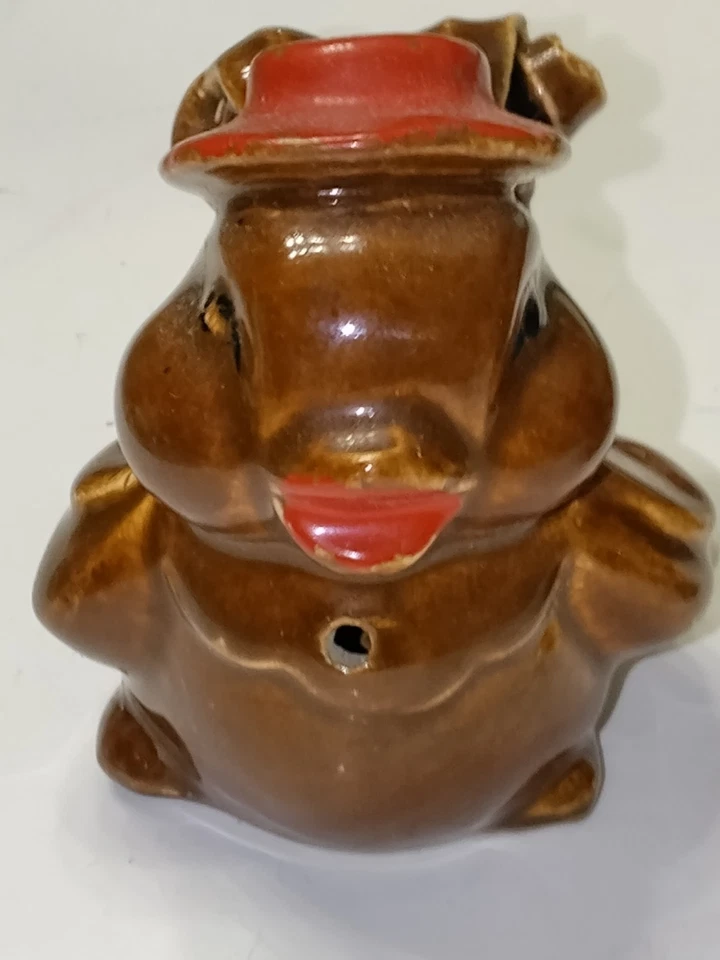 Salero y pimentero Rockin' Robins antropomórfico para aves de colección con corchos originales Foto 2 de 4