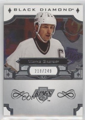 2017-18 Upper Deck Black Diamond 218/249 Wayne Gretzky #BDB-WG HOF xp6