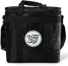 Vinyl Styl VS-A-016 Padded Carrying Case for Records and Portable Turntables B