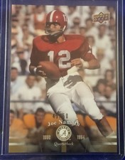 2012 Upper Deck University of Alabama Football Cards Checklist 25