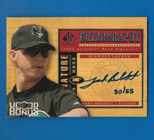 2001 SP Top Prospect JOSH BECKETT Chirography AUTO/55 Rookie Upper Deck Bonus JB