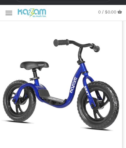 New Kazam V2S Ultra Sport Balance Bike 