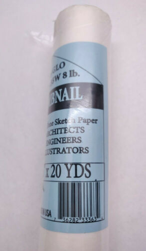 Borden & Riley Sun-Glo weiches Tonskizzenpapier - 36" x 20 yds - 8 Pfund Miniaturansicht - Bild 2 von 4