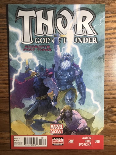 THOR: GOD OF THUNDER 9 Esad Ribić Cover Jason Aaron Story MARVEL COMICS 2013