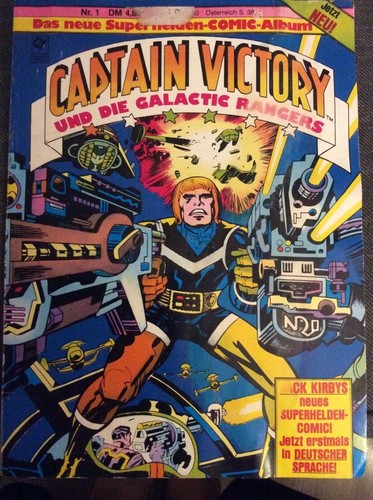 Captain Victory and the Galactic Rangers - No. 1 - Jack Kirby