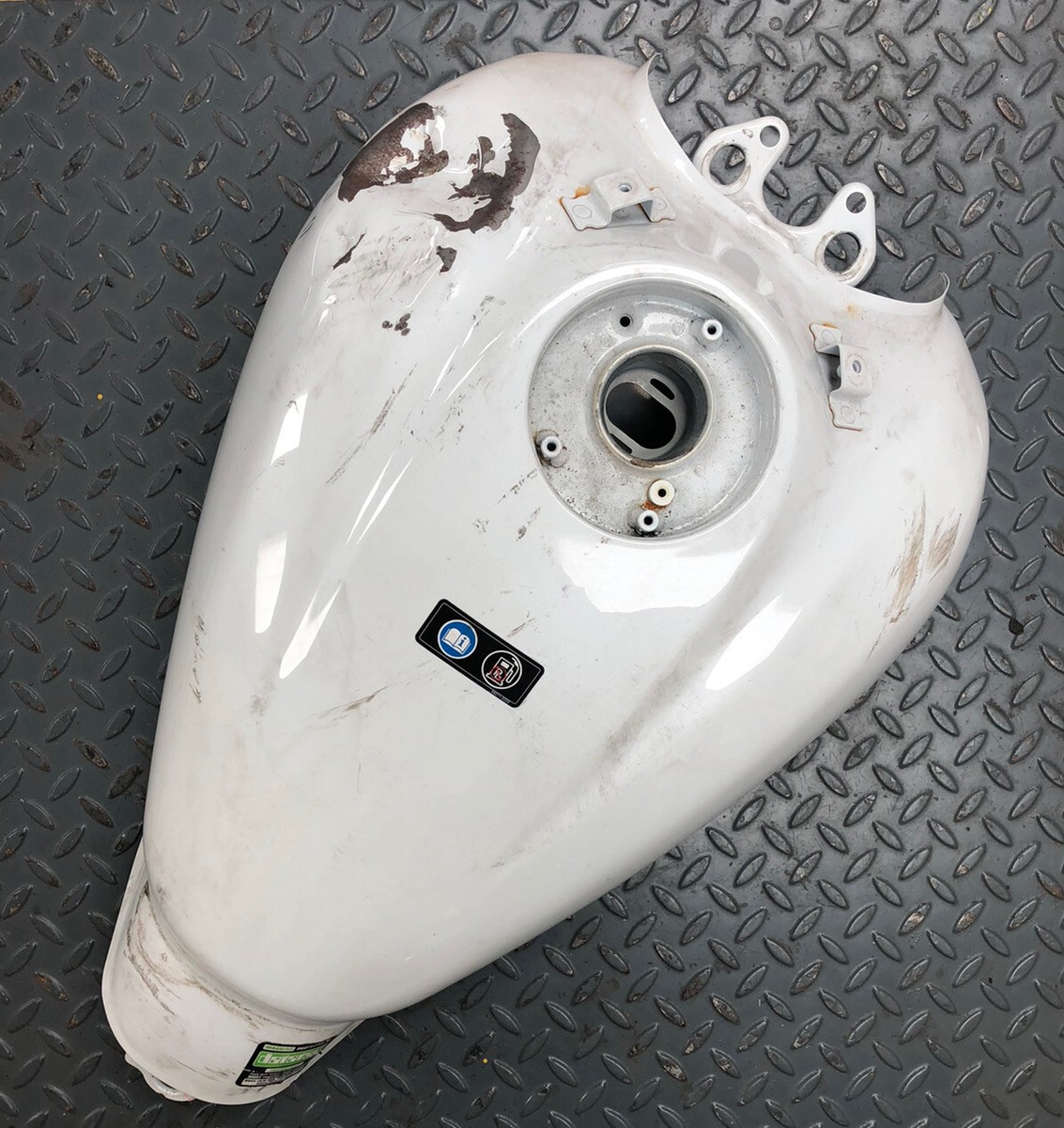 Genuine Kawasaki Vulcan 650 S Fuel Petrol Tank White 2015 2016