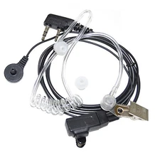 2 Pin Tube Hands Free Headset for Baofeng UV BF Series Two-way Radio (Wholesale)
