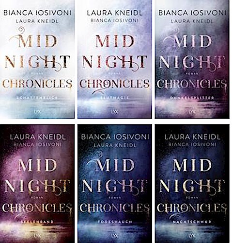 Thumbnail - Die Midnight-chronicles-reihe Band 1-6 Plus 1 Exklusives Postkartenset
