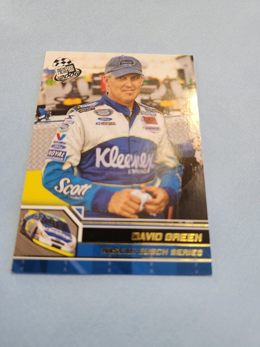 DAVID GREEN 2006 PRESS PASS G-37 NASCAR BUSCH SERIES | eBay
