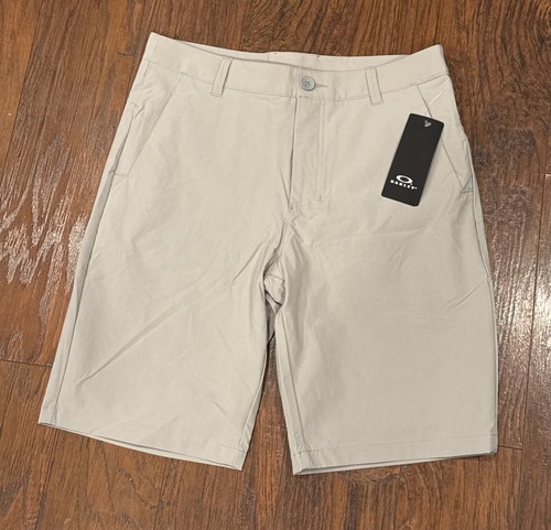 NWT Oakley Golf Shorts 10.5" Mens 30 Take Pro Shorts 3.0 Quick Drying Stone Gray - Picture 5 of 8