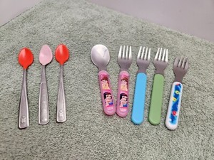 Kids, Toddler, Forks & Spoons, Disney Princess, Sleeping Beauty 8 pc Munchkin