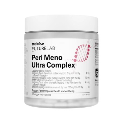 New Melrose FutureLab Peri Meno Ultra Complex 60 Capsules