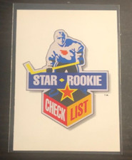 1990 Upper Deck Hockey Star Rookie Checklist #350