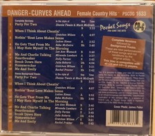 1633 COUNTRY POCKET SONGS KARAOKE CDG LOT MI