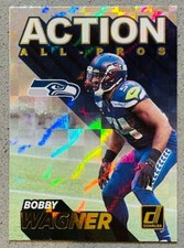 2021 Panini Donruss Football #AP14 Bobby Wagner Prizm Action All-Pros Insert