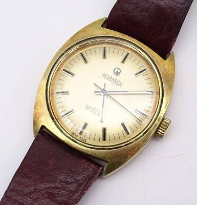 Rare 1960s Men's ROAMER ANFIBIO Mechanical Wristwatch
