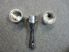 Chrome 2 Inch Speedo Tach Mount Cups With 7 Inch Riser Fits Harley Davidson Chrome 2 Inch Speedo Tach Mount Cups With 7 Inch Riser Fits Harley Davidson
