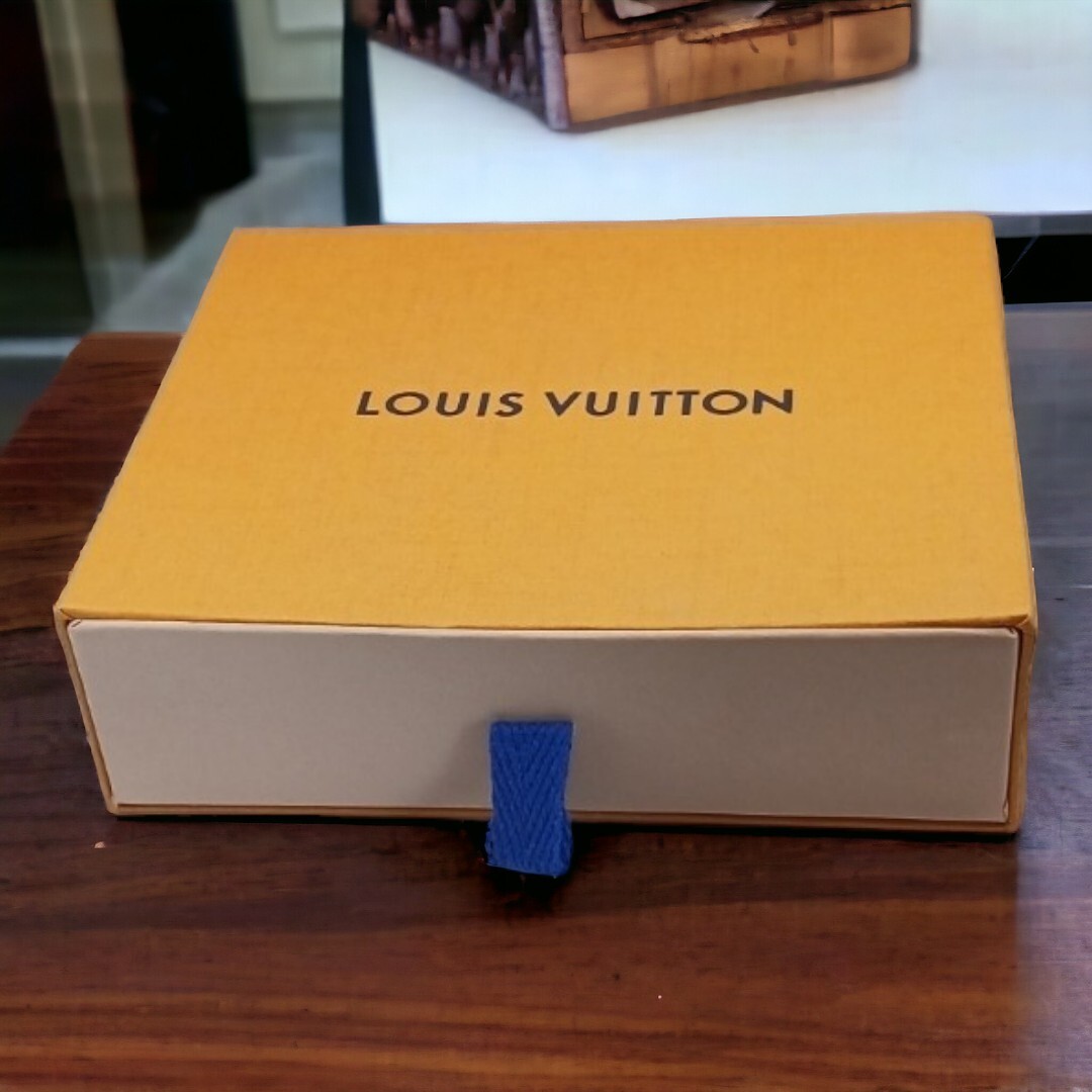 Louis Vuitton box, contains 1 dust bag, and 6 - .067 fl.oz