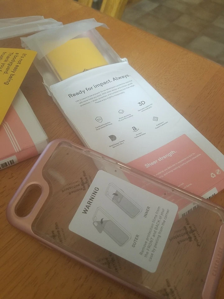 Стильный прозрачный чехол-бампер для iPhone 8/7| Caseology [Skyfall] - Изображение 2 из 2