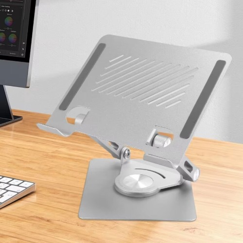 Metal Laptop Ständer Faltbar Notebook Tablet Halterung Einstellbar Ständer 360° - Afbeelding 4 van 8